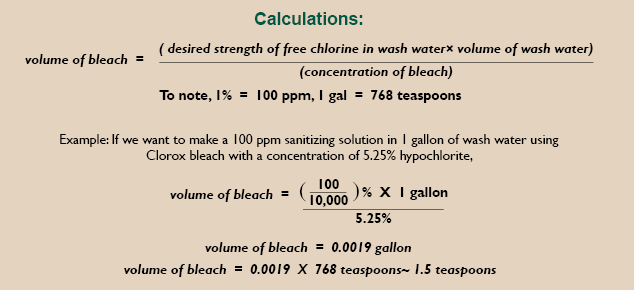 Calculations