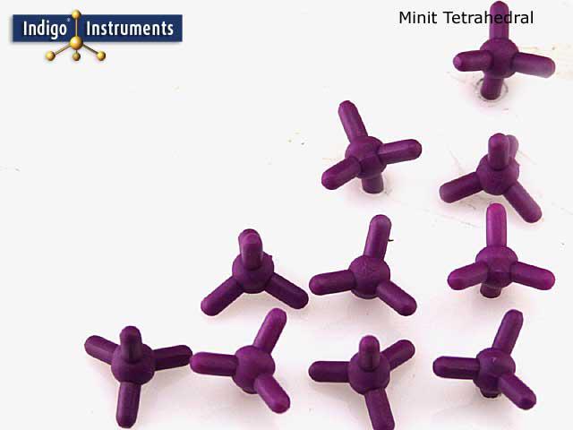 Minit Purple Tetrahedral Atoms