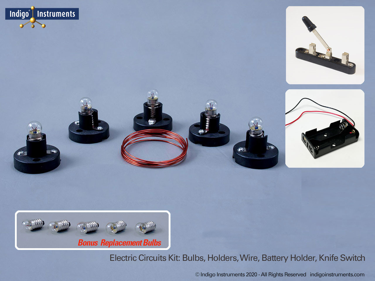 Light Bulb Experiment Electric Circuit Kit