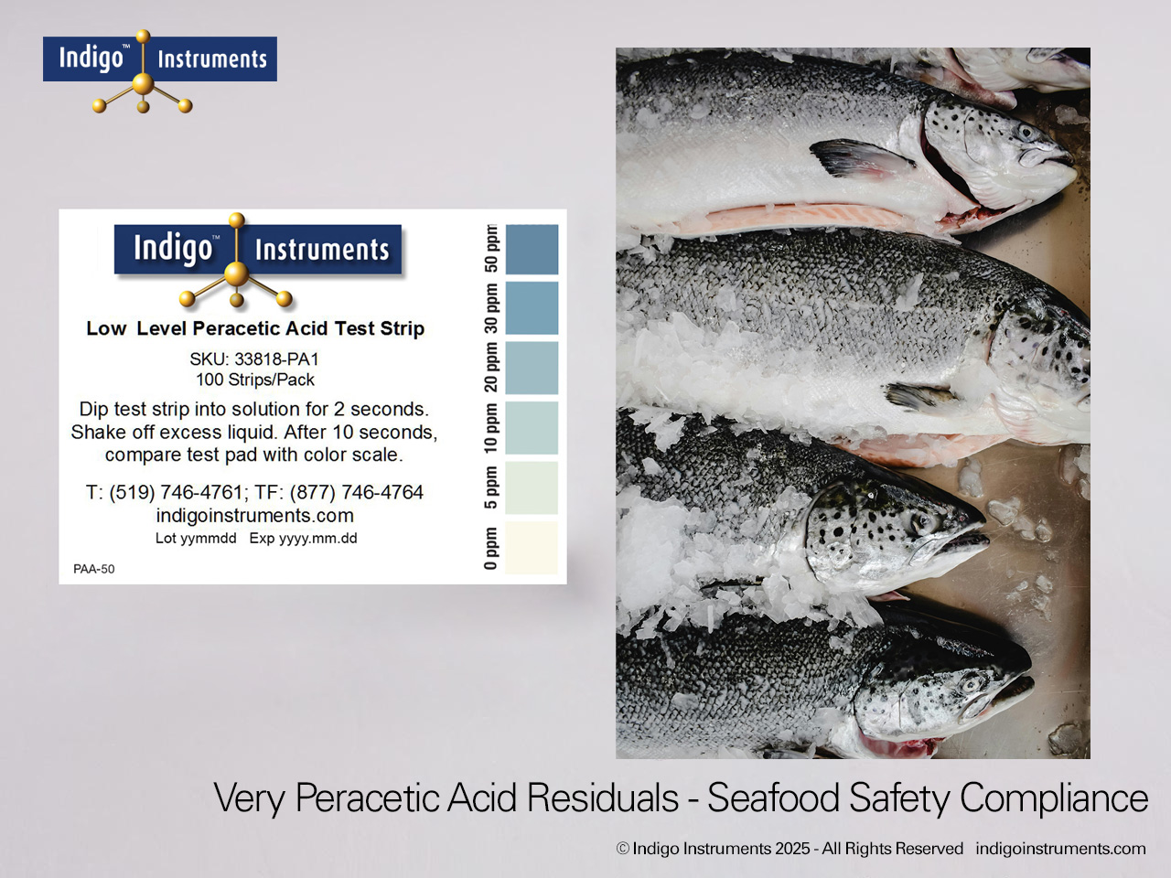 Aquaculture Residual PAA Strips Aquaculture Residual PAA Strips