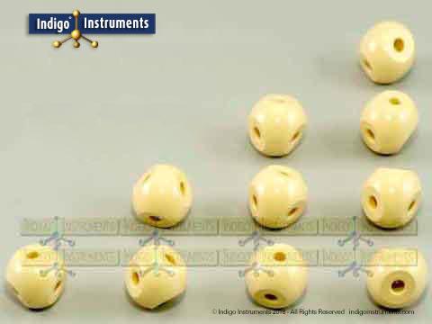 4 Hole sp3 Beige Tetrahedral Molymod Atom