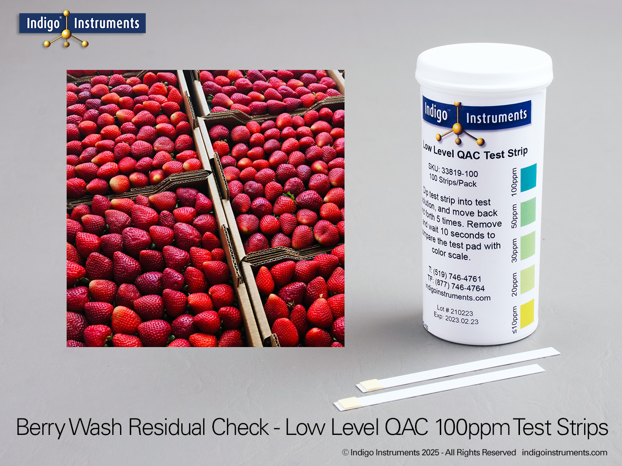 Residual Quat Testing for Berries