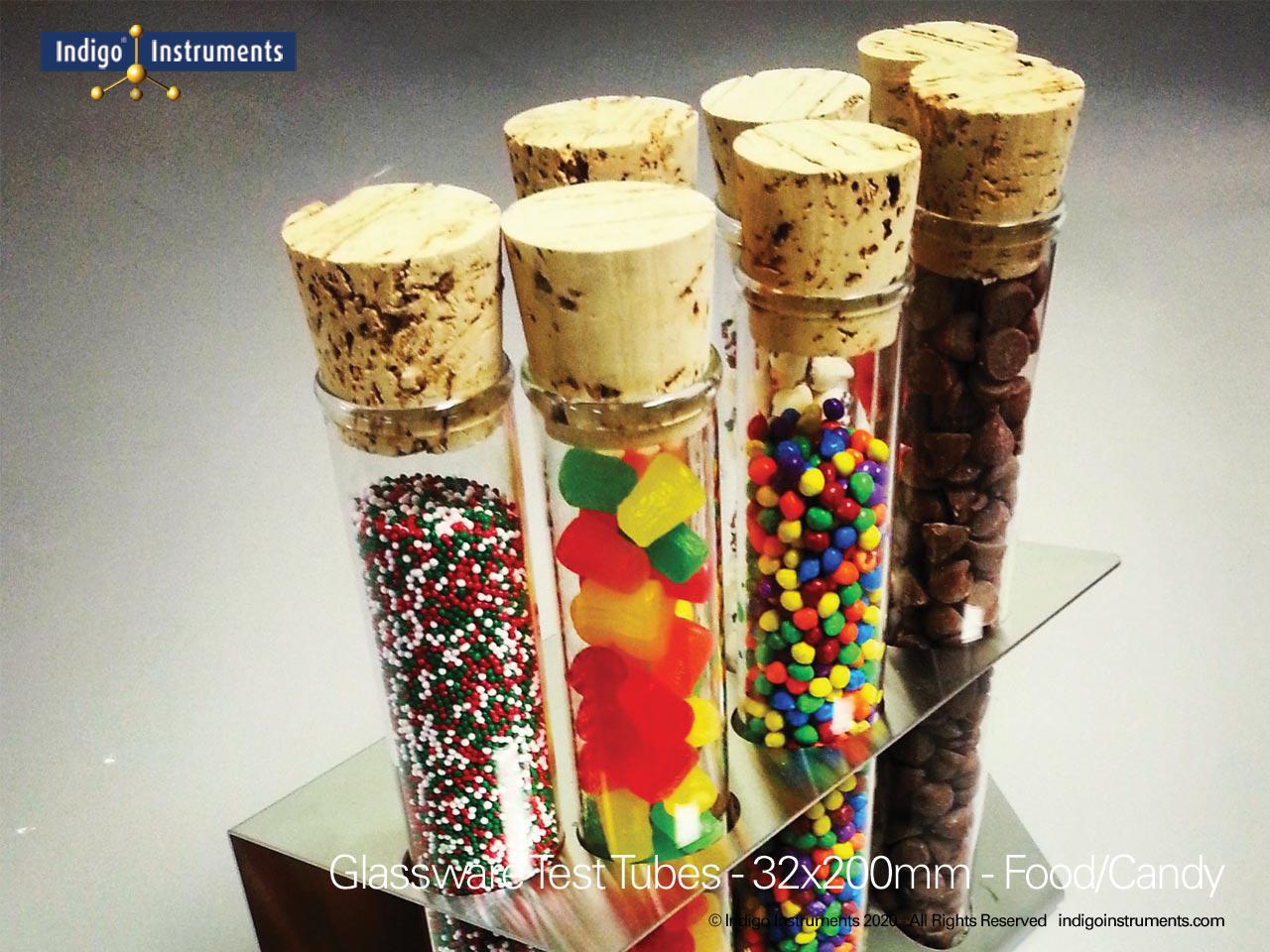 Jumbo Glass Test Tube Candy Display