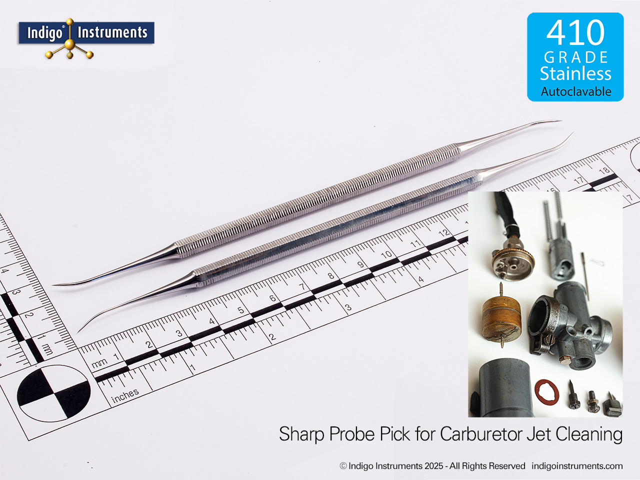 Carburetor Jet Cleaning Tool Dental Pick