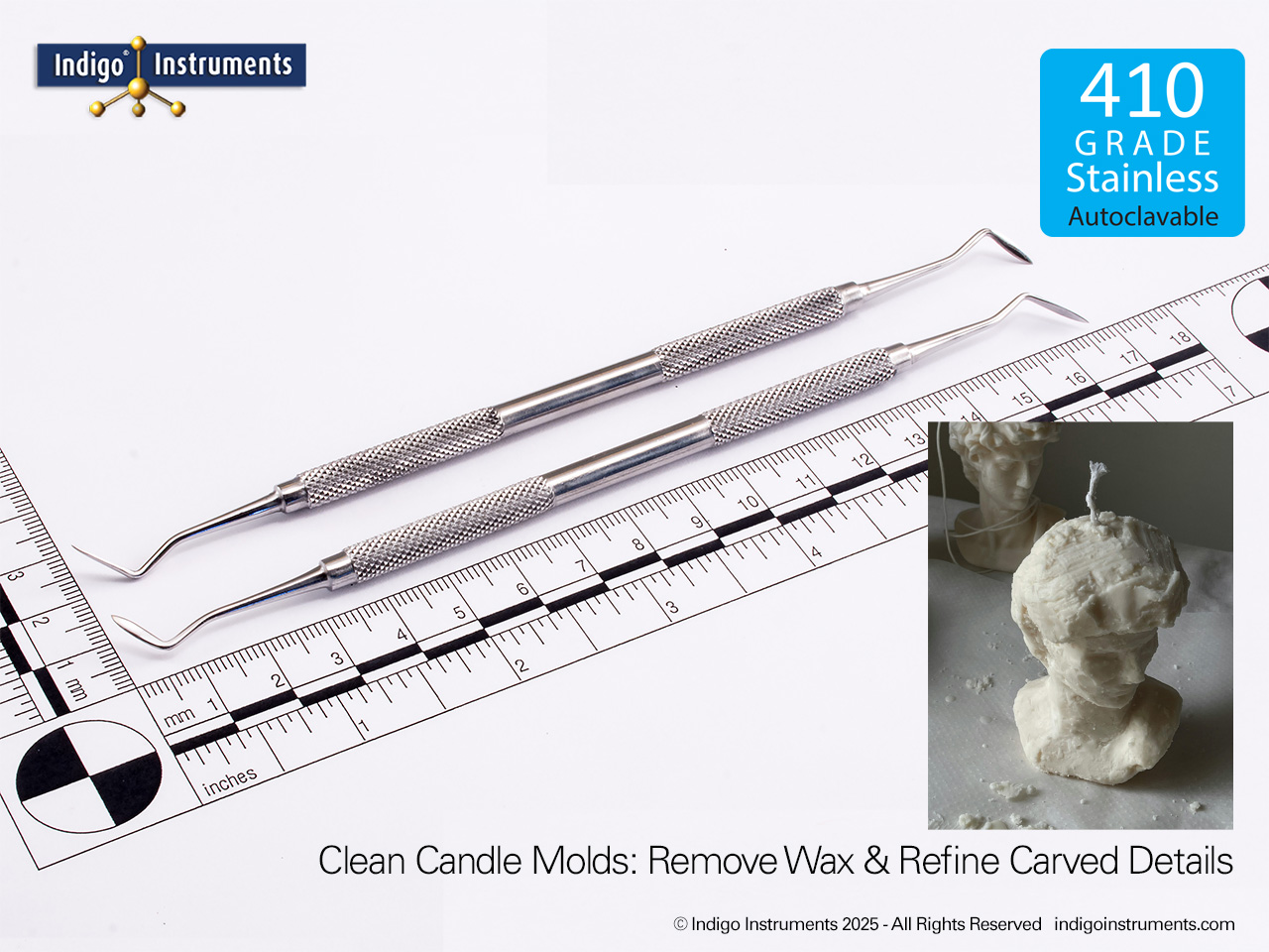 Candle Mold Cleaning & Wax Removal Tool