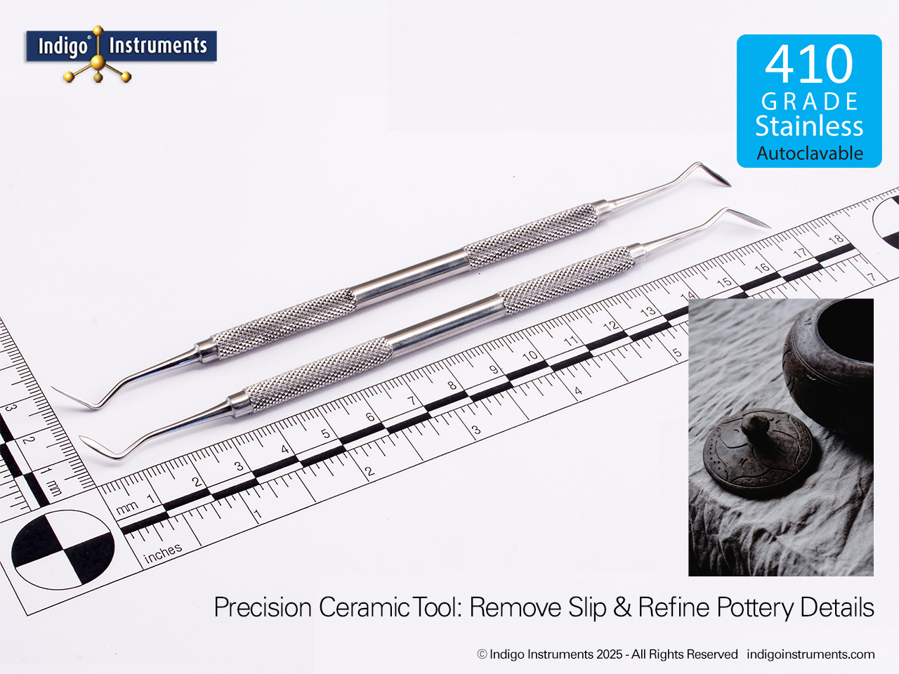 Ceramic Slip Removal & Detailing Tool