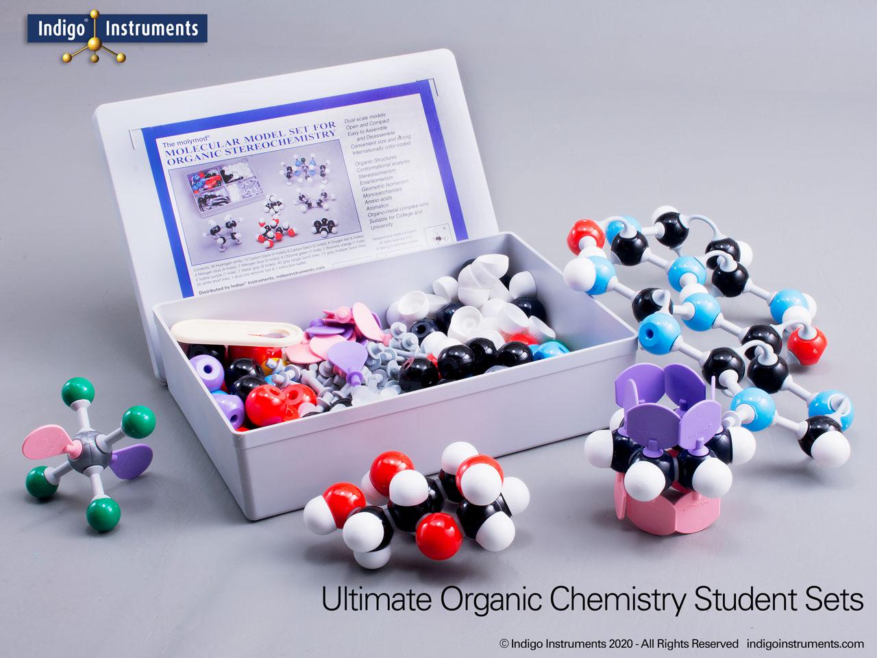 Ultimate Organic Chemistry Molecular Model Student Set Indigo