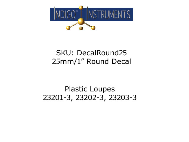 25mm (1') Round