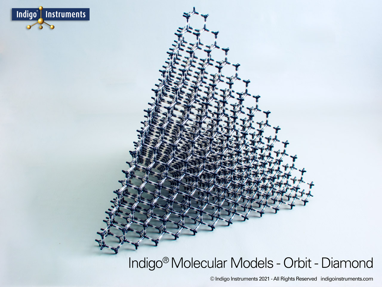 Diamond Chemical Lattice Structure Model