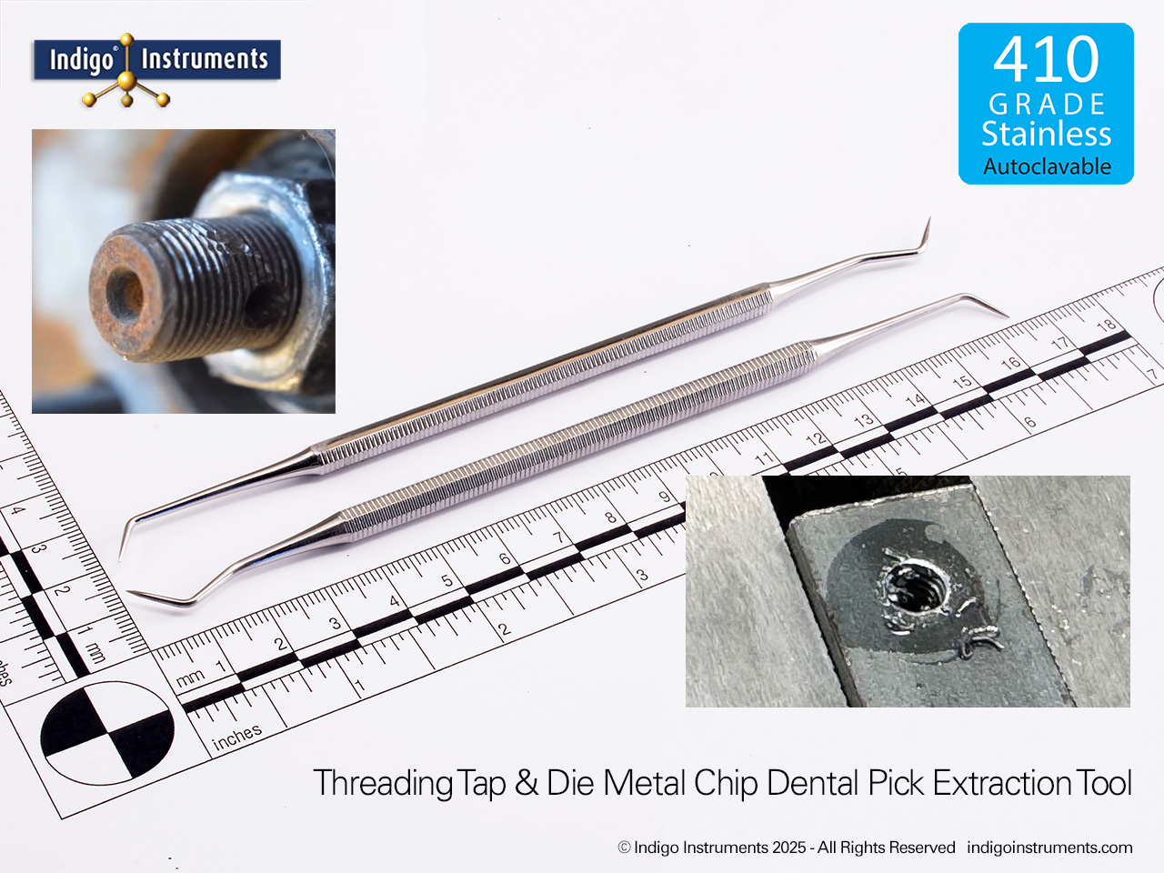 Threading Die & Tap Chip Removal Tool