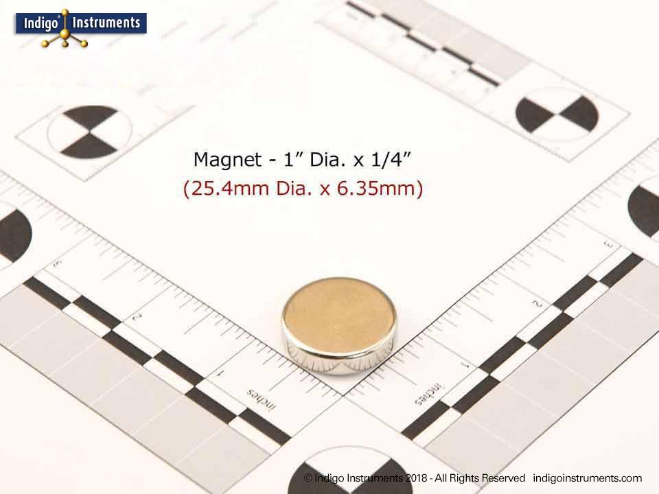 1x1/4" N42 Disc Magnet