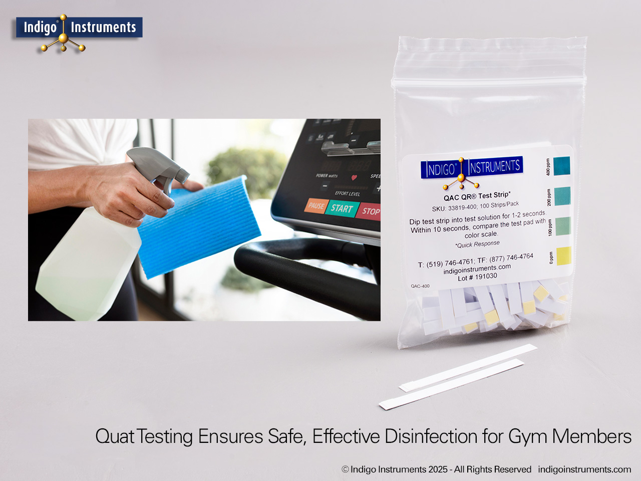 Quat Testing for Gyms & Recreation