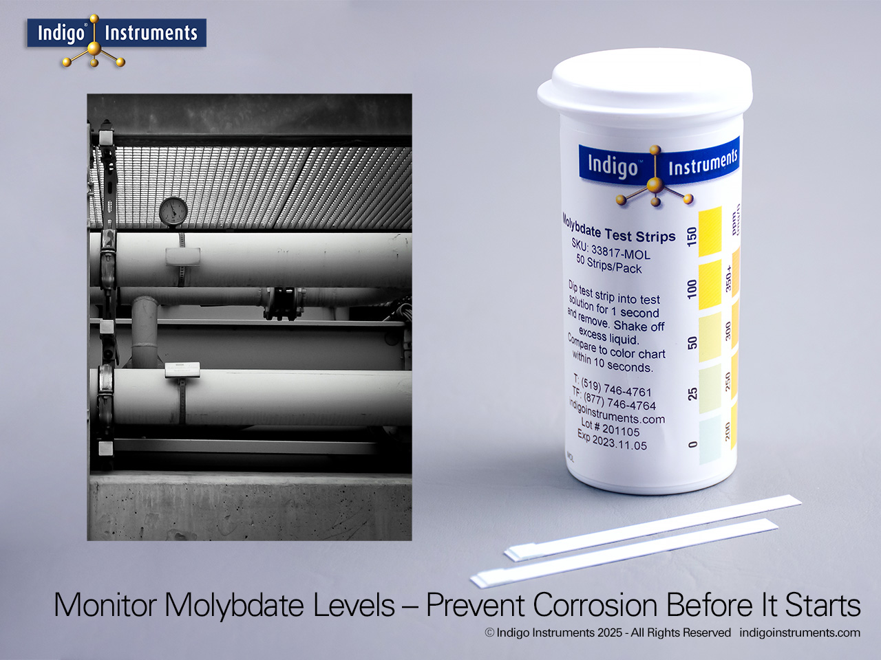 Boiler Corrosion Inhibitor Control Test Strips