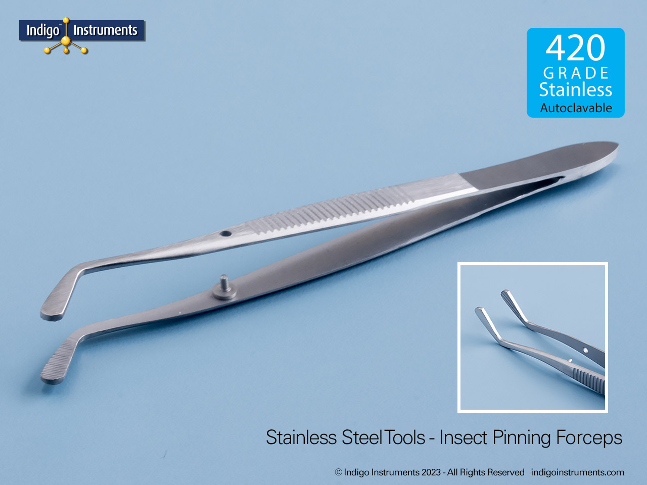 Insect Pinning Forceps-Pin Insects to Mounts