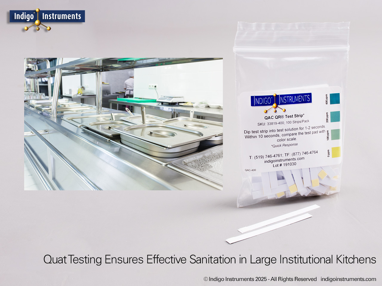 Quat Testing for Industrial Kitchens