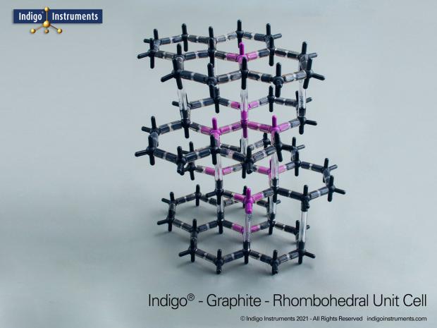 Alpha & Beta Graphite Structure Molecular Model Kit, 120 Atoms, from Indigo