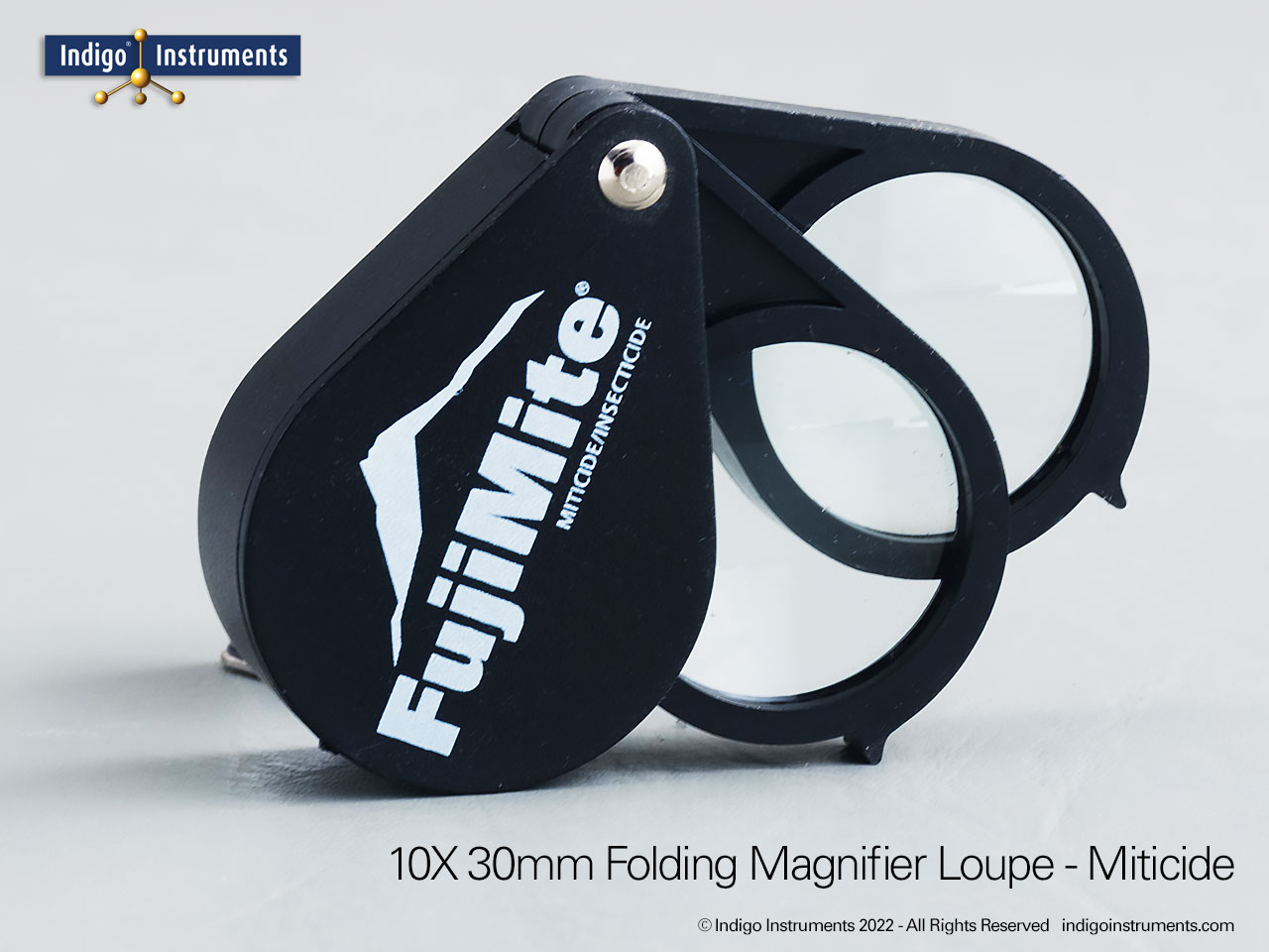 Triple Lens Folding Pocket Magnifier