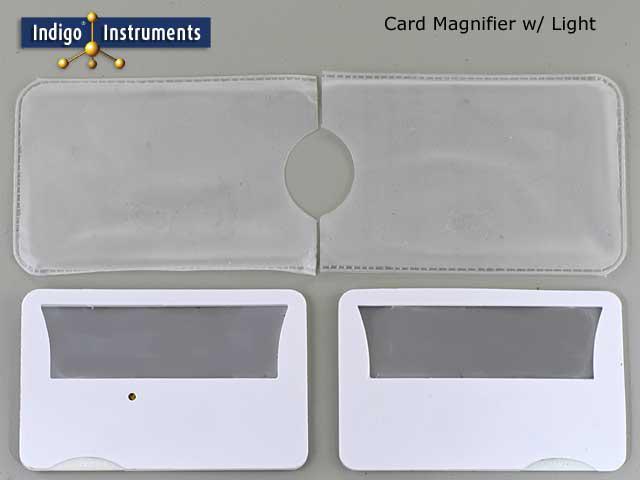 LED Card Magnifier w/Sleeve