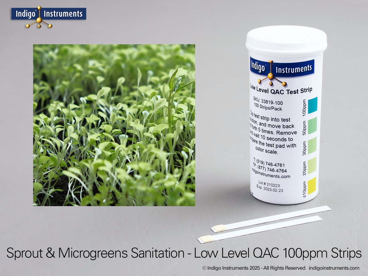 Microgreens & Sprouts Quat Residue Testing