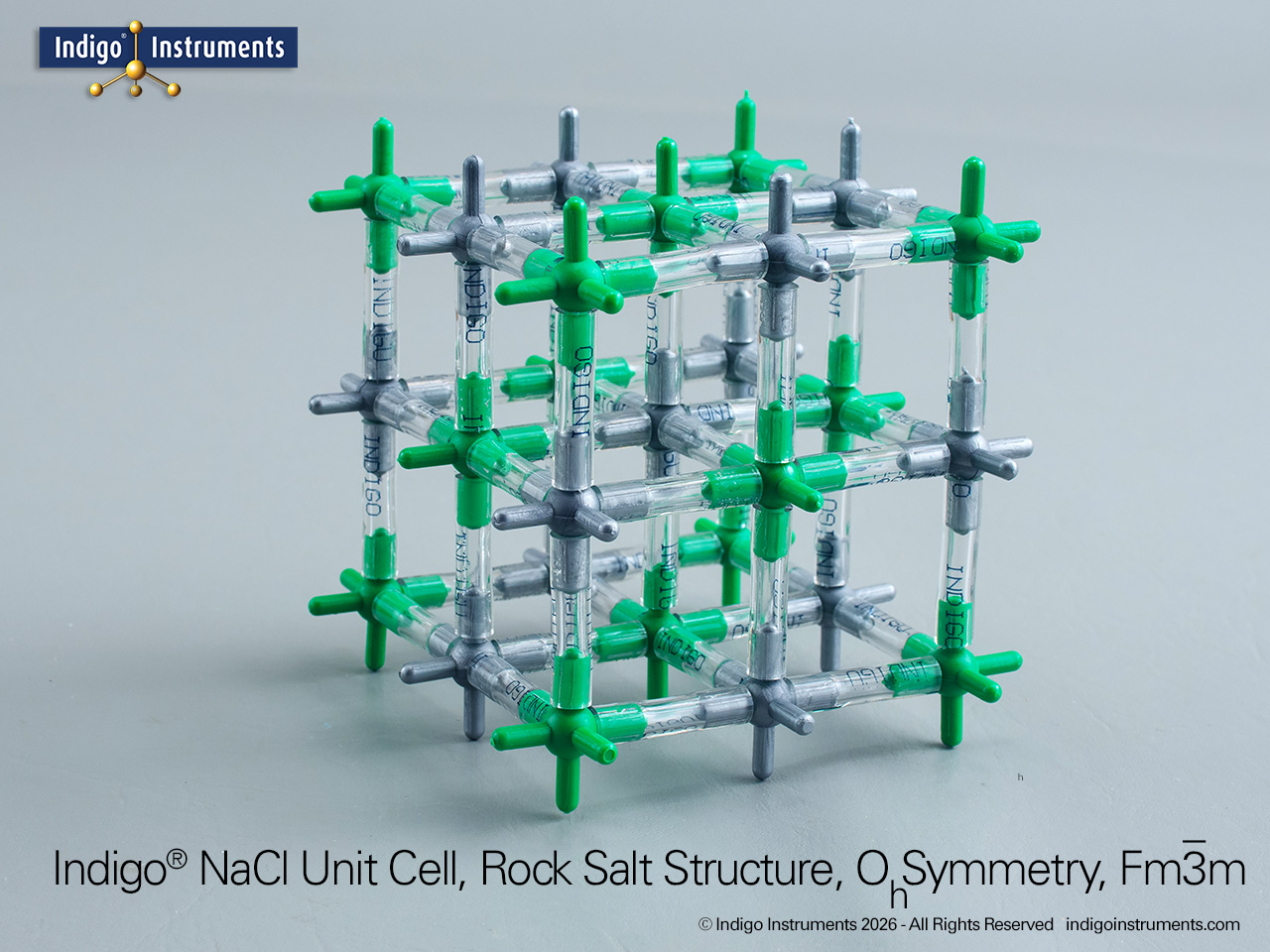 NaCl Unit Cell Oh Point Group