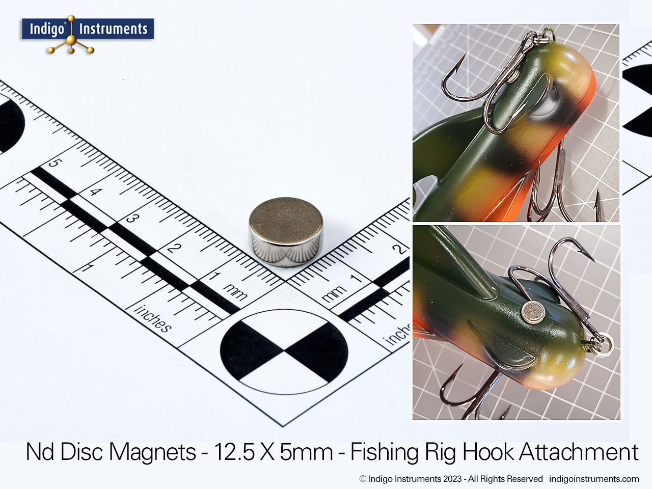 Tackle Box Fish Hook Organizing Magnet