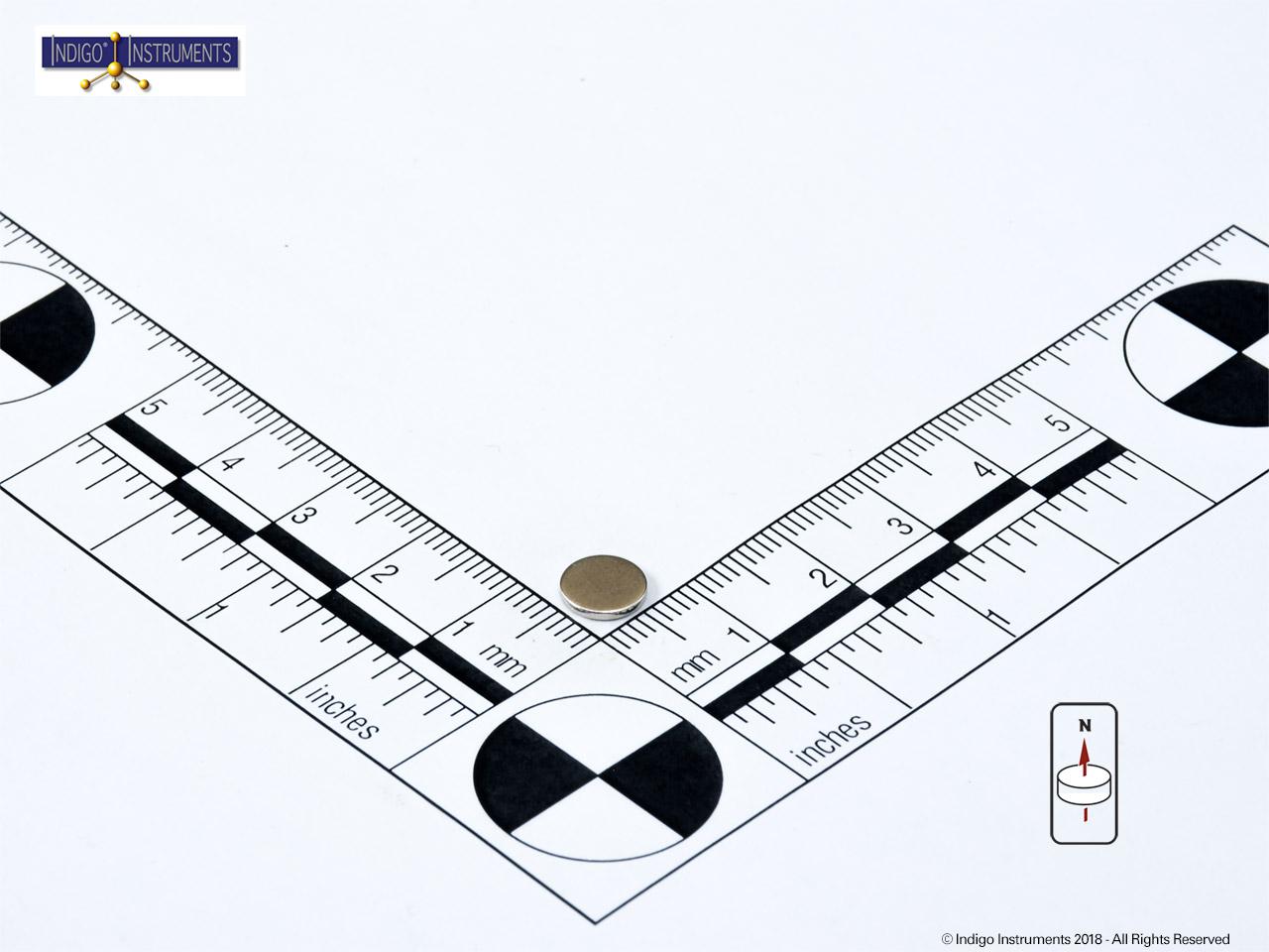 Stainless Steel Measurement Conversions Magnet - Indigo True