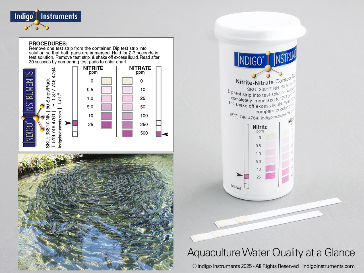Aquarium Nitrate & Nitrite Test Strips