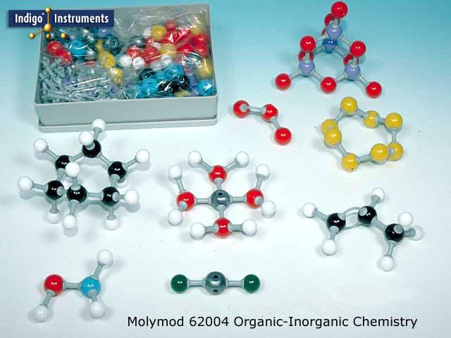 Coffret chimie organique/inorganique professeur Molymod® / Modèle