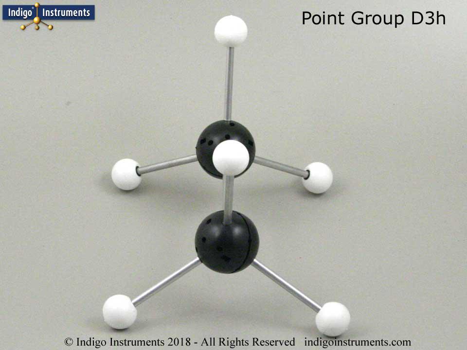 Unit Point Group D3h Eclipsed Ethane Molecule