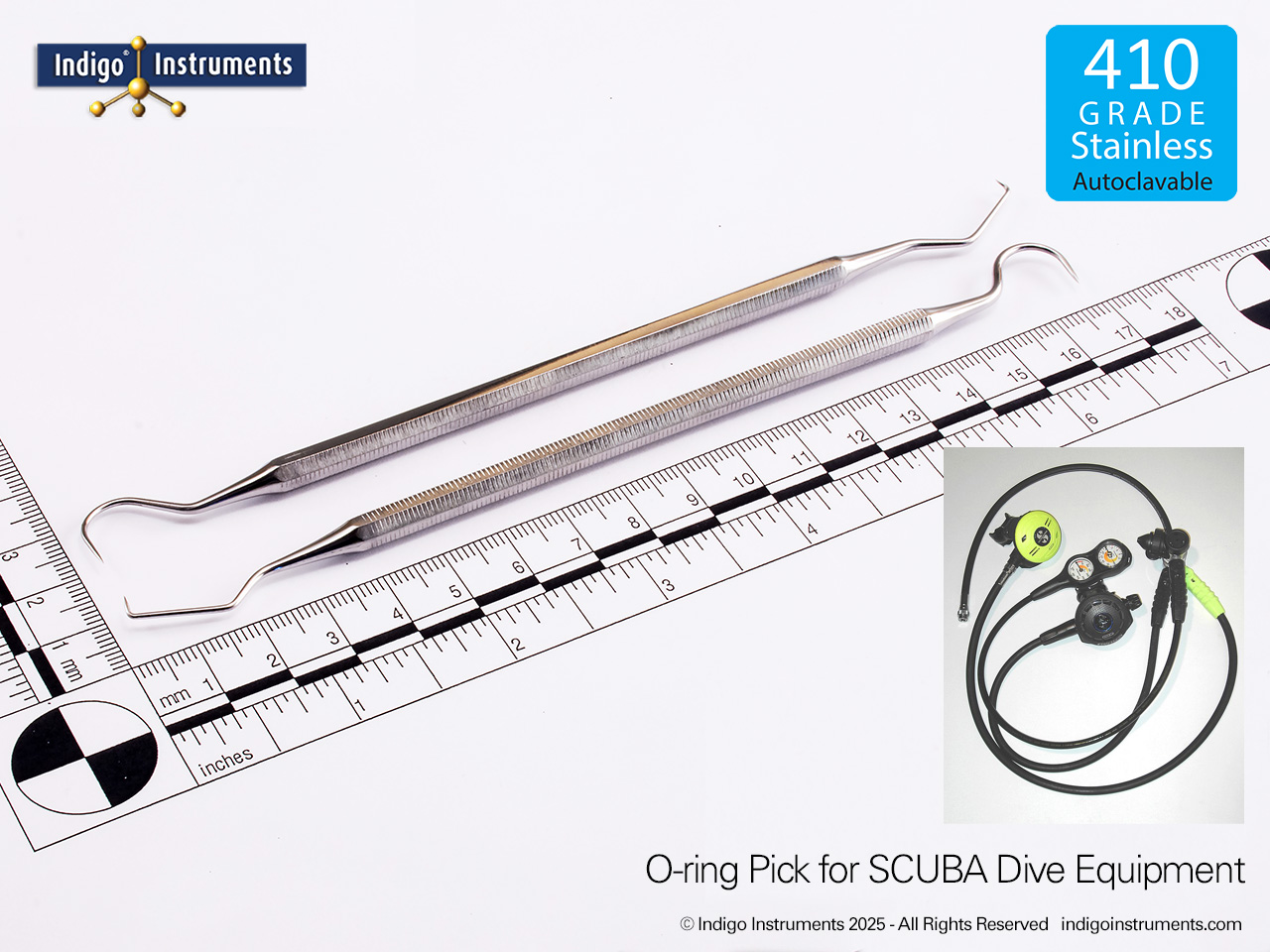 Scuba Dive Tank Regulator O-ring Removal Tool
