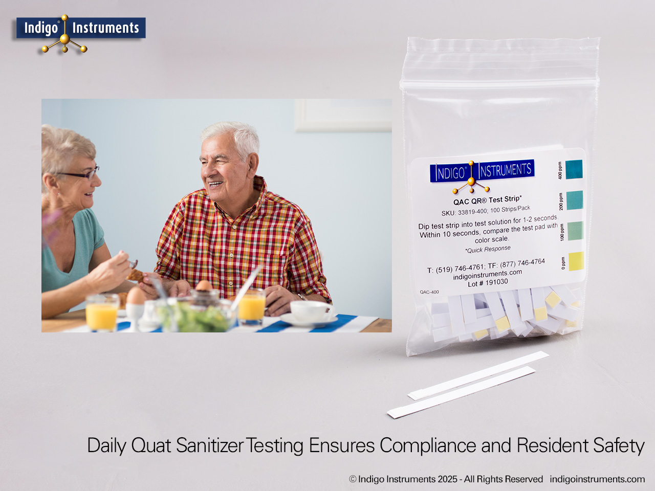 Quat Testing for Senior Living Homes