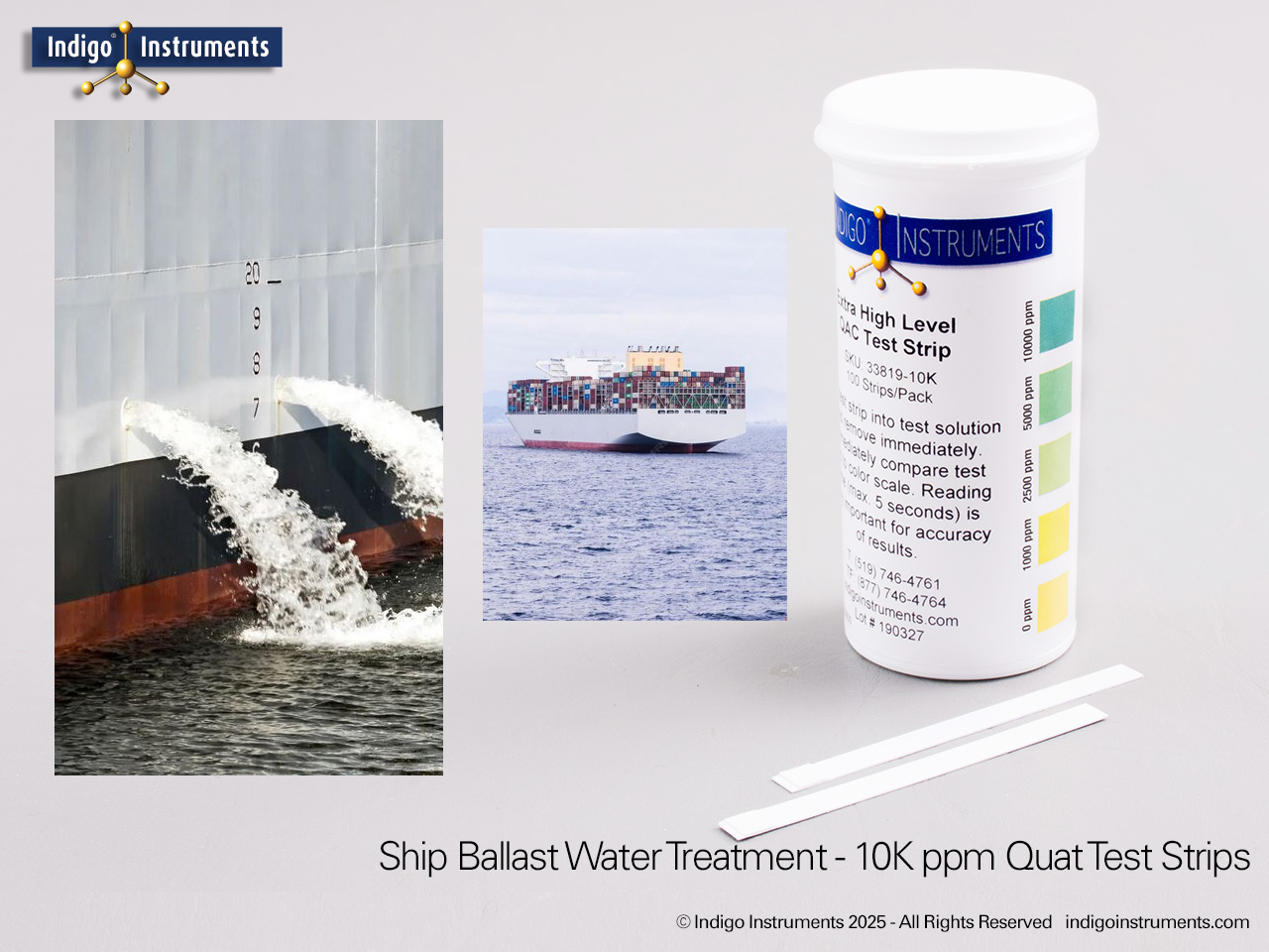 Ship Ballast Water Treatment Quat Testing