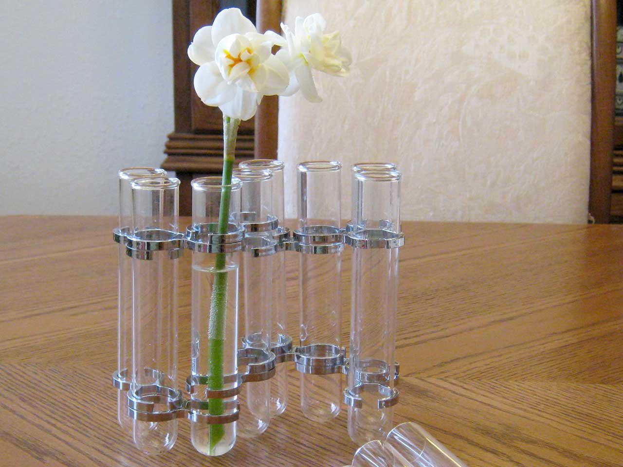 Short Test Tube Flower Vases