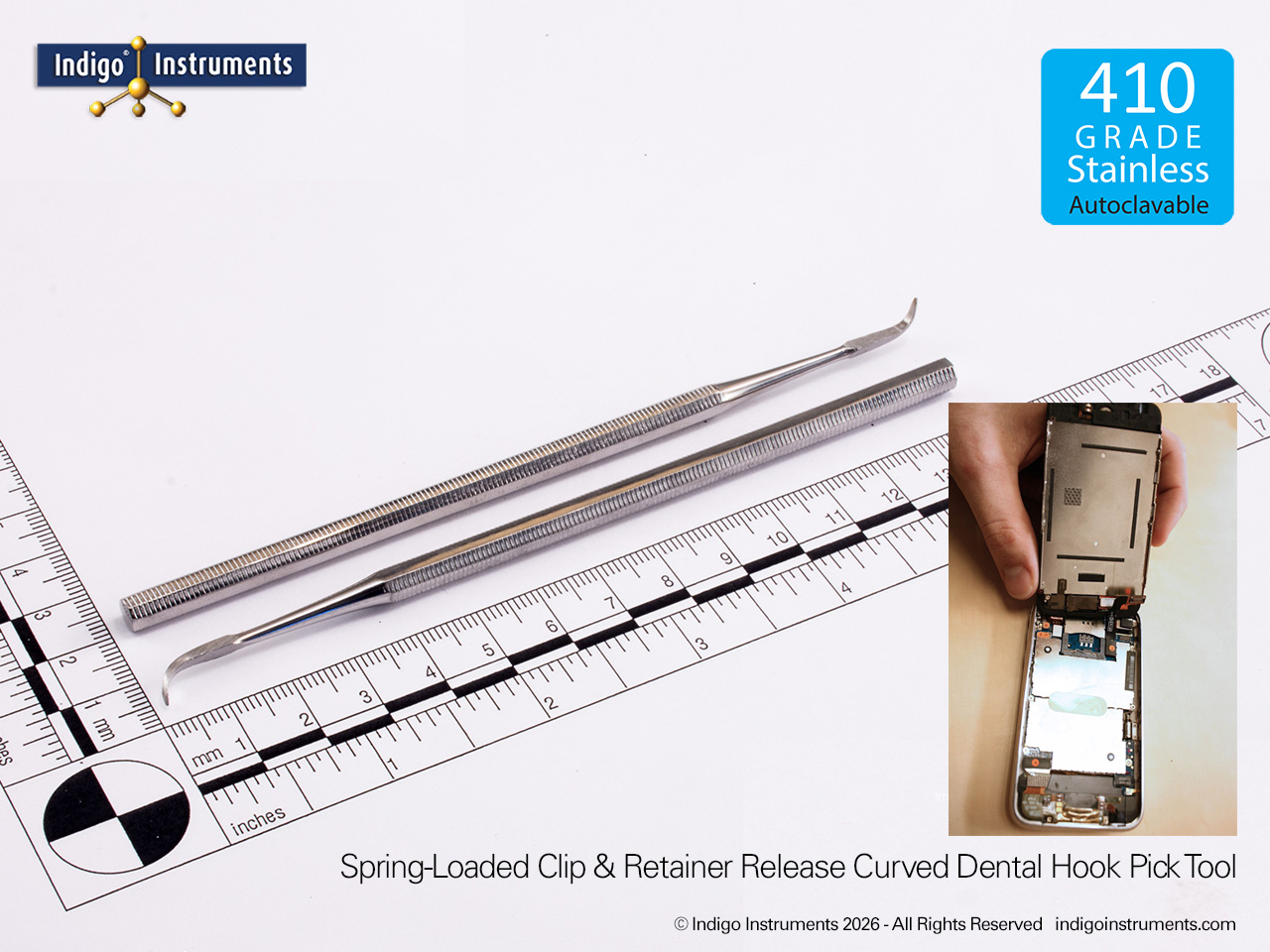 Spring Clip Release Mechanism Hook Tool