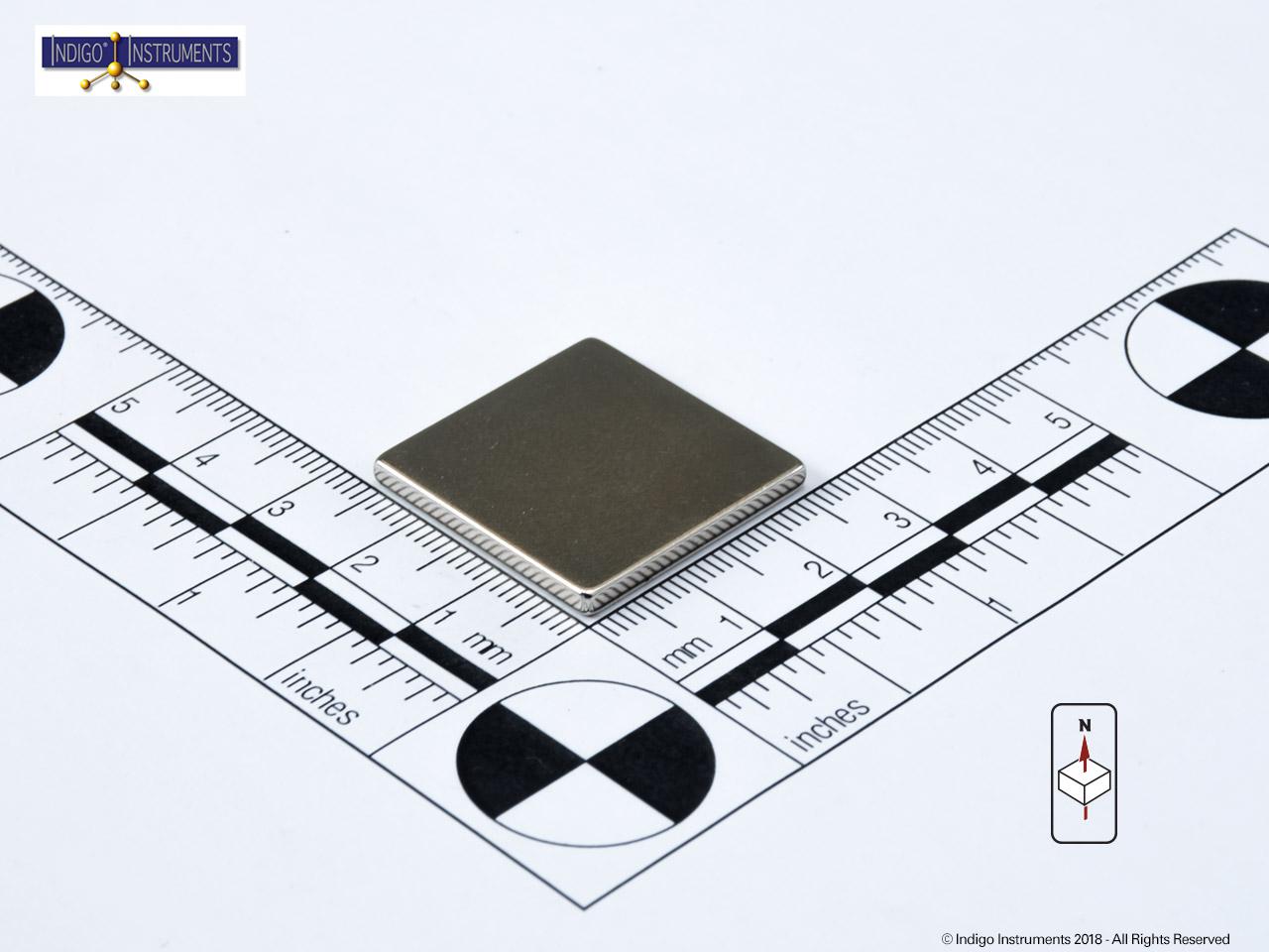25x25x2.5mm Square Magnets