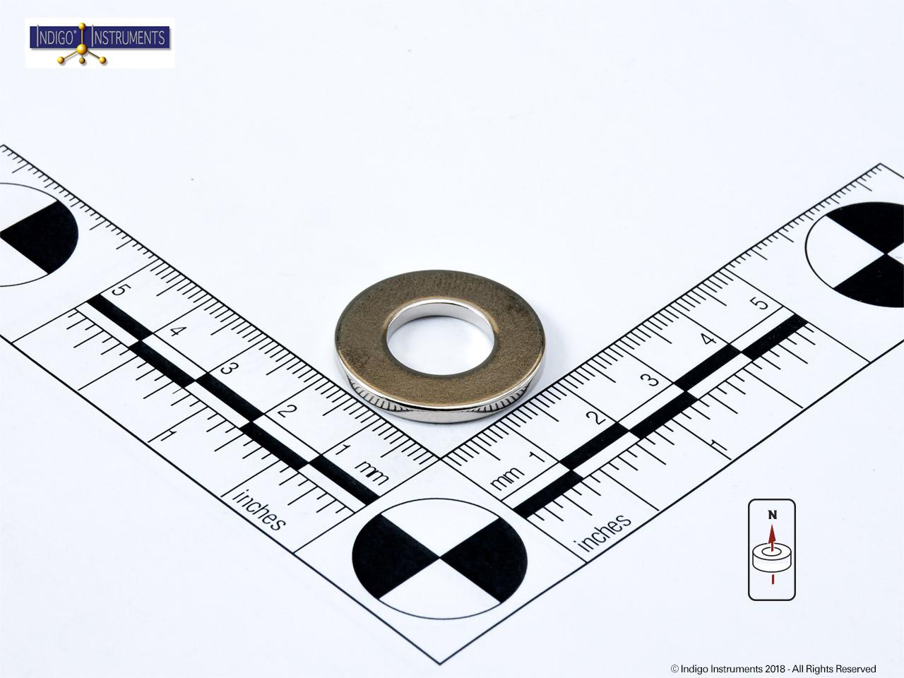 25x12.5x2.5mm Nd Ring Magnet