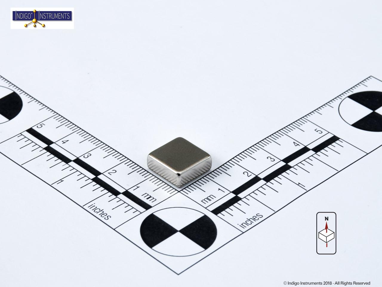 Powerful Magnets for Sale, 12.5x12.5x5mm, Square, N42 Rare Earth