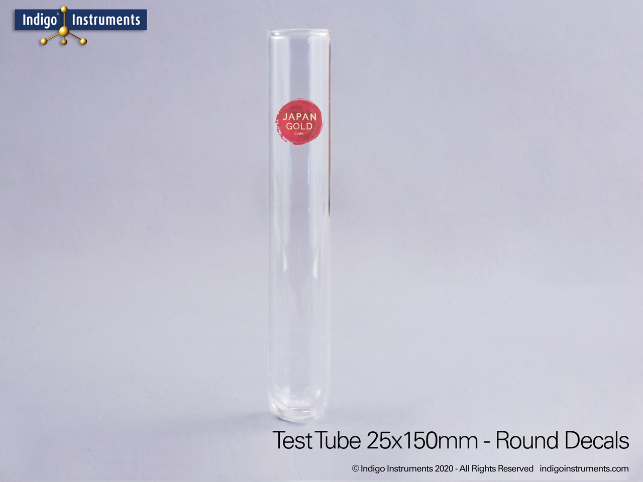 Full Color Test Tube Stickers