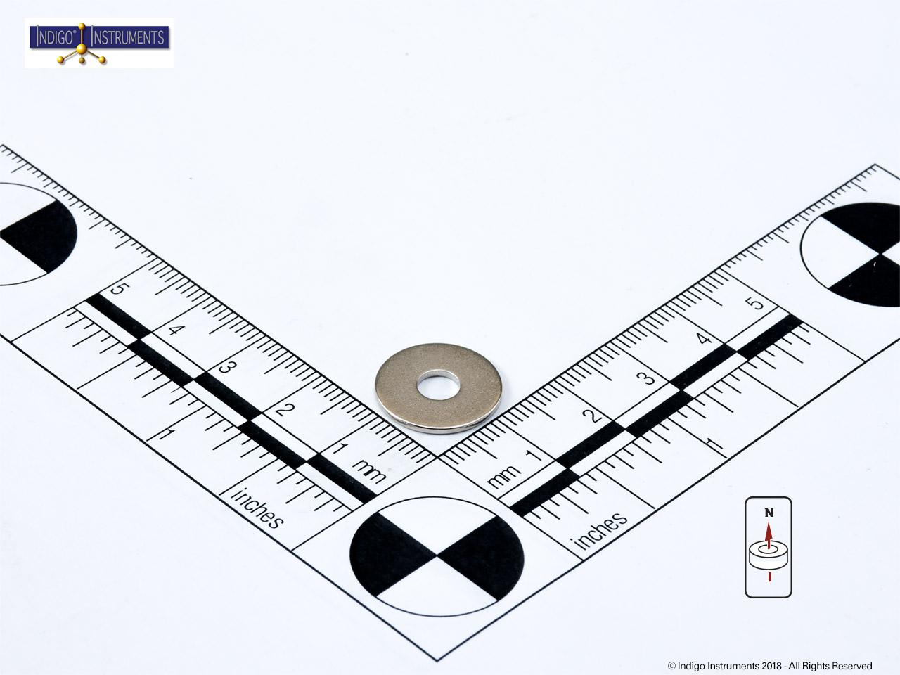 15x5x1mm Nd Thin Washer Magnet