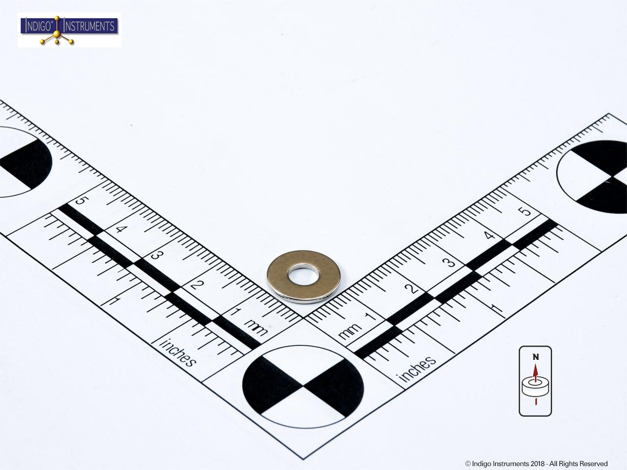 12.5x5x1mm Nd Thin Ring Magnet