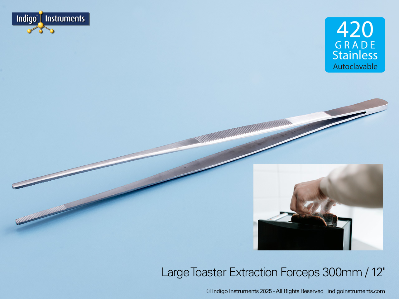 Toaster Tongs-Tiny Toast Extractor