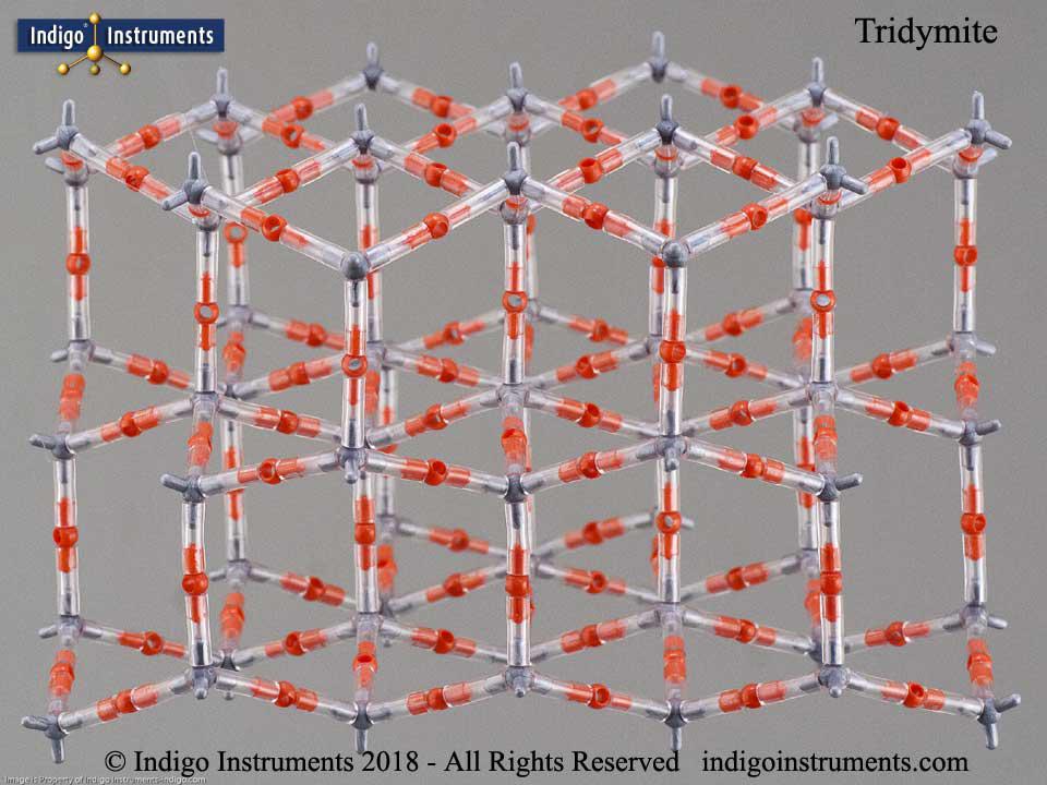 Tridymite Silicate Structure