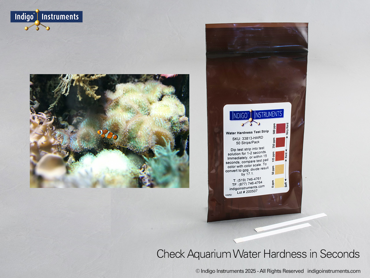 Aquarium Mineral Balance Test Strips Aquarium Mineral Balance Test Strips