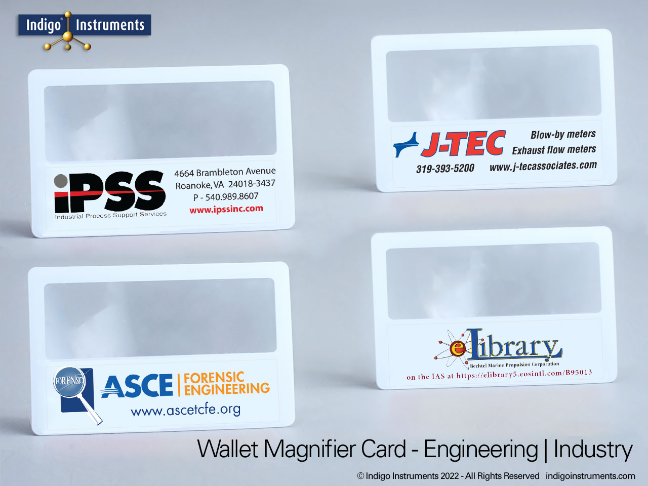 Engineering Company Promotional Card