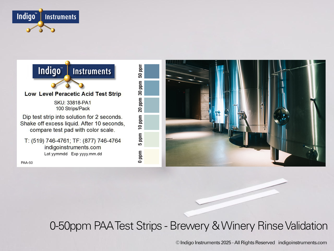 Brewery & Winery PAA Rinsewater Testing Brewery & Winery PAA Rinsewater Testing