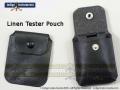 Vinyl pouch for 25mm (1") plastic linen tester