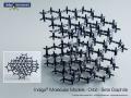 Alpha & Beta Graphite Structure Molecular Model Kit, 120 Atoms, from Indigo