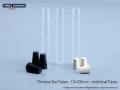 Glass Culture Tube 13x100mm, Rounded/No Rim, 8ml/0.3oz) each