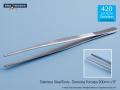 Forceps, thumb dressing, 200mm (8"), stainless