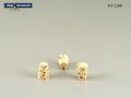 Cork stopper, #2, 17.5 High x12.7 Top x 9.5mm Bottom
